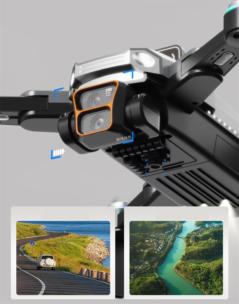 Skyra24 Drone Opvouwbare Drone met HD Dual Camera & Controller met Scherm