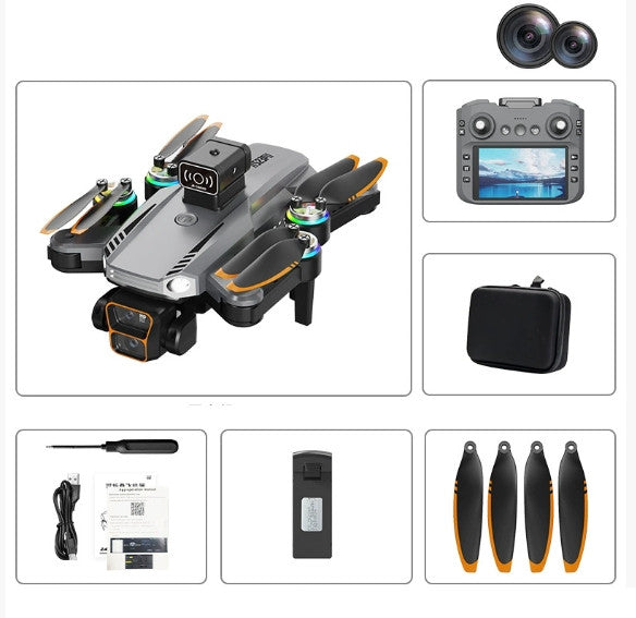 Skyra24 Drone Opvouwbare Drone met HD Dual Camera & Controller met Scherm