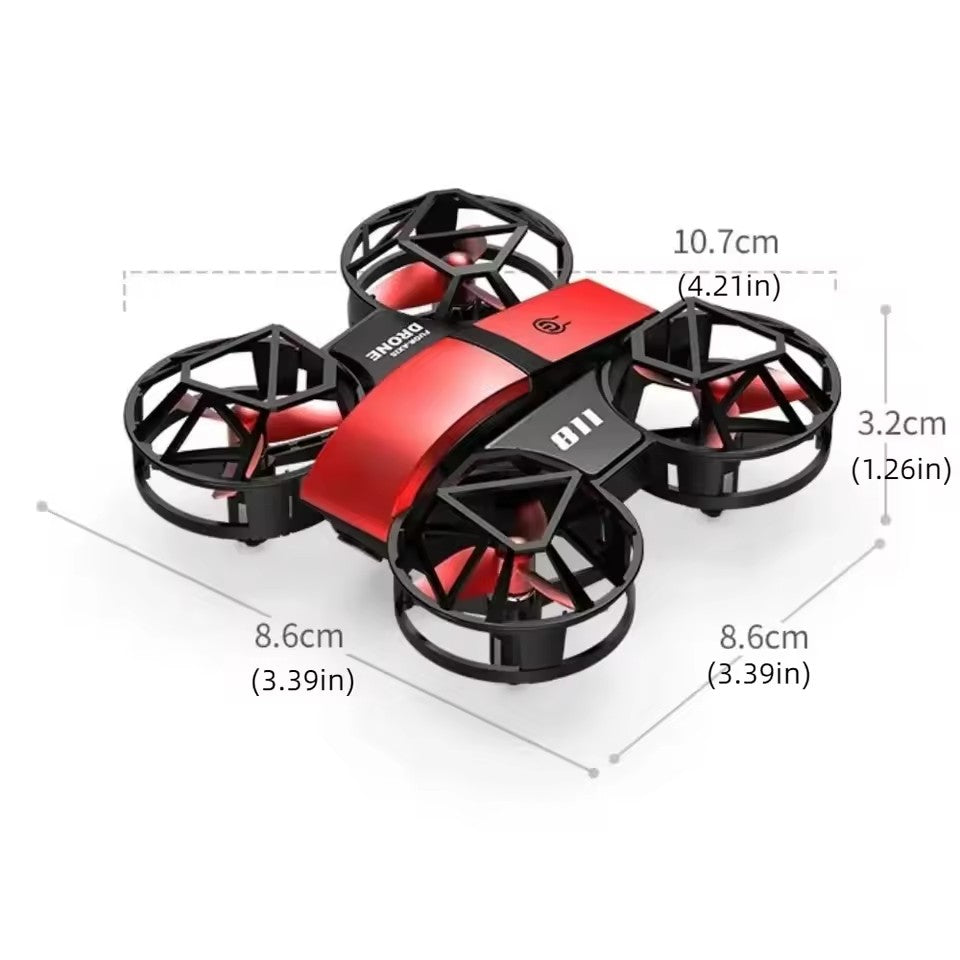 Skyra24 Drone – Compacte RC Drone met Beschermde Propellers
