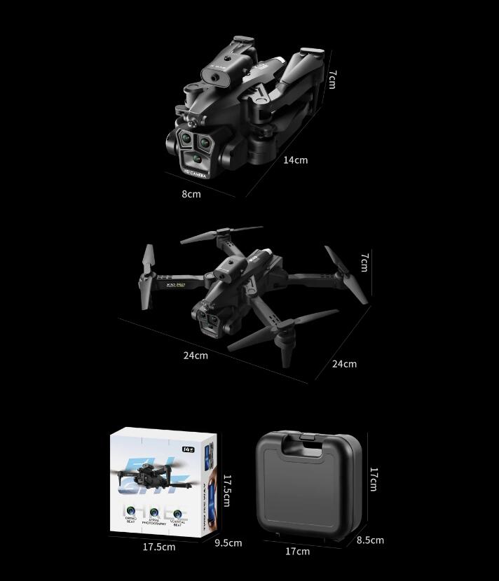 Skyra24 Drone – Opvouwbare Drone met Dual Camera & Live Beeld