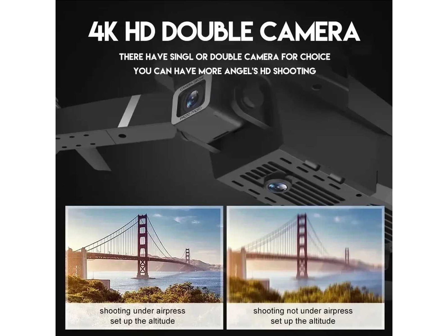 Skyra24 4K Dual Camera Drone