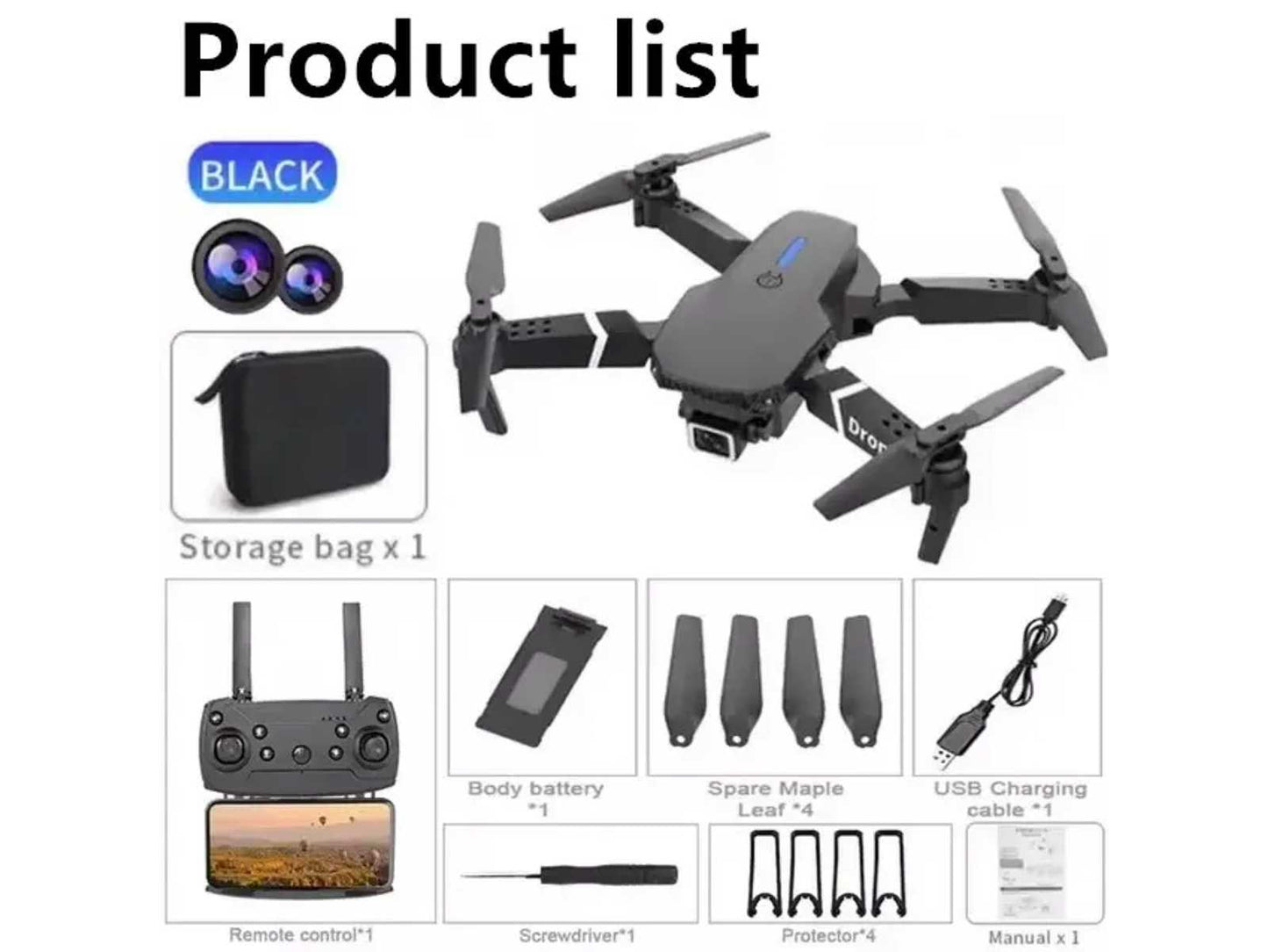 Skyra24 4K Dual Camera Drone